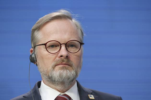 Petr Fiala PM Of The Czech Republic At The European Council Prime ...