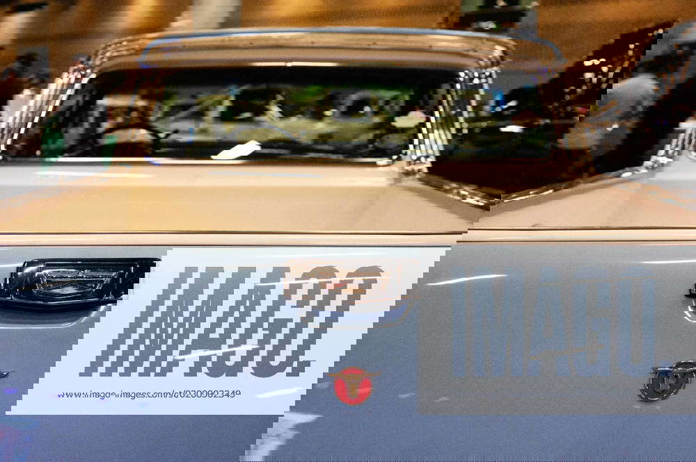 Classic cars seen during the MCM Car Show in Bogota, Colombia, the