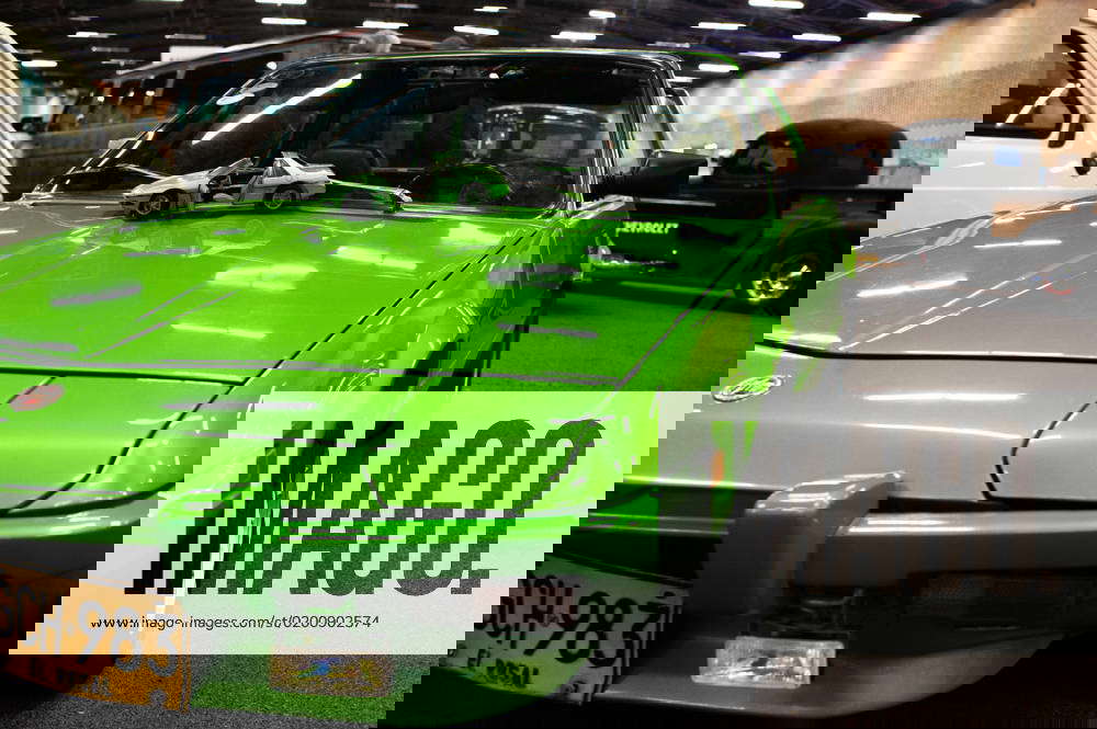 Fiat classic cars seen during the MCM Car Show in Bogota, Colombia, the