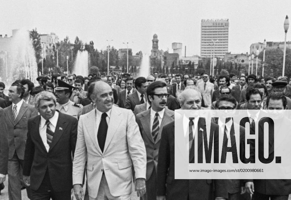 Baku, Azerbaijan SSR, USSR. Chairman of the Presidium of the Supreme