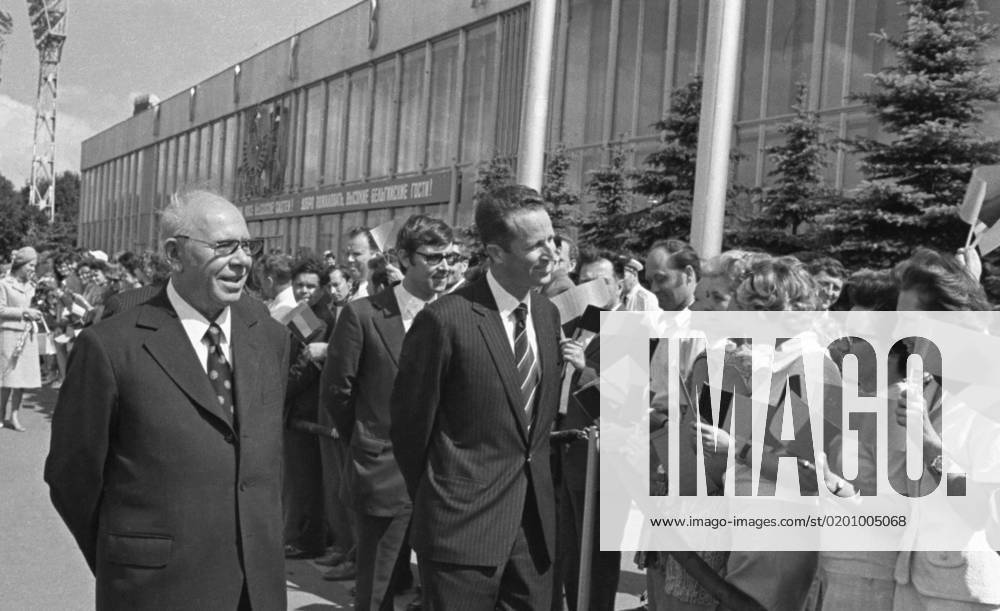 Moscow, USSR. Politburo member of the CPSU Central Committee, Chairman ...