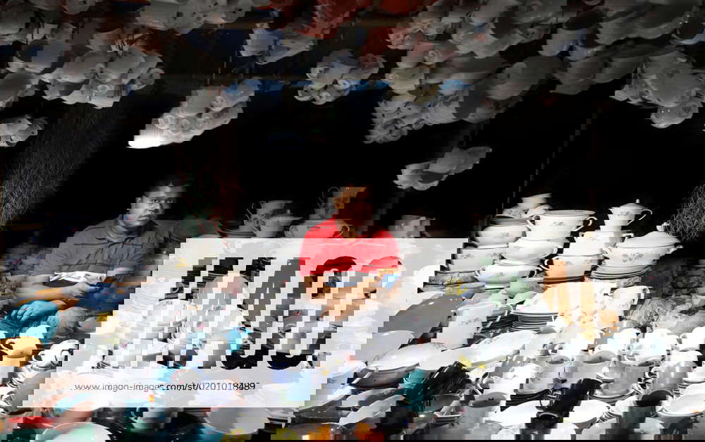 January 27, 2023, Joydebpur, Gazipur, Bangladesh Vendors sell