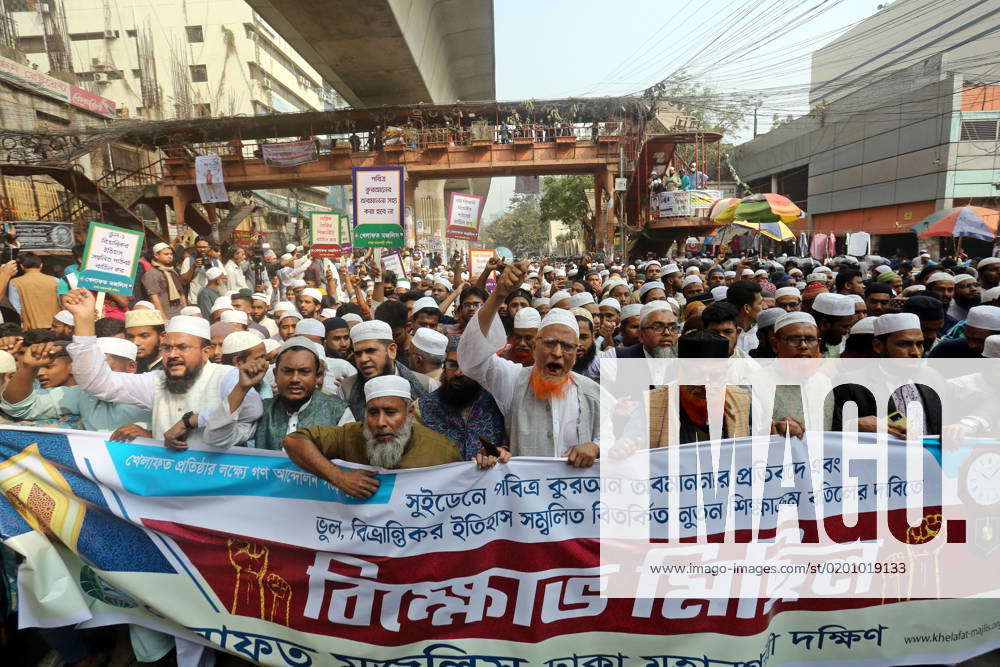 January 27, 2023, Dhaka, Dhaka, Bangladesh: Activists Of The Khilafat ...