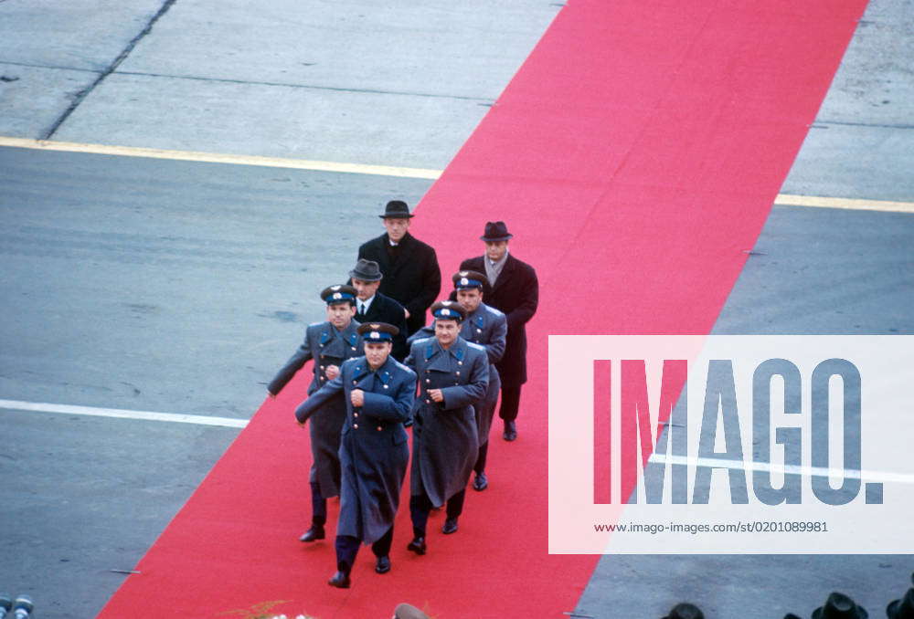 Moscow, USSR. October 22, 1969. Participants of the group flight of the ...