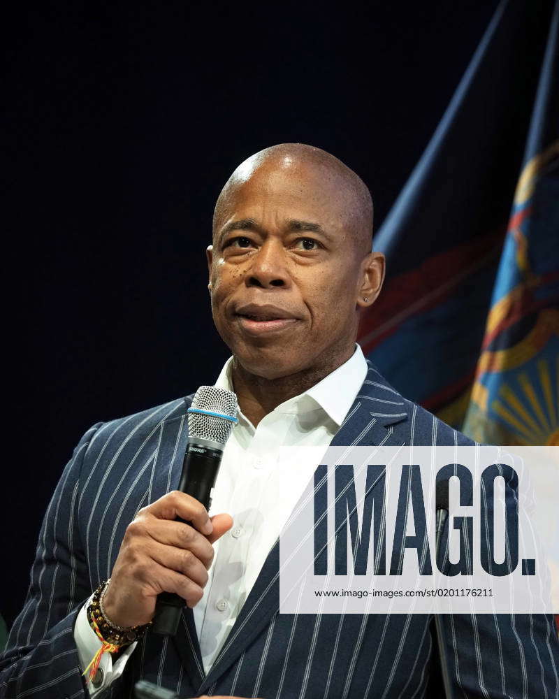 January 29, 2023, New York, NY, USA New York City Mayor Eric Adams