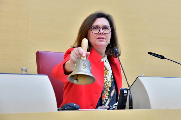 Ilse Aigner, CSU 10 Plenary Session of the Bavarian State Parliament ...