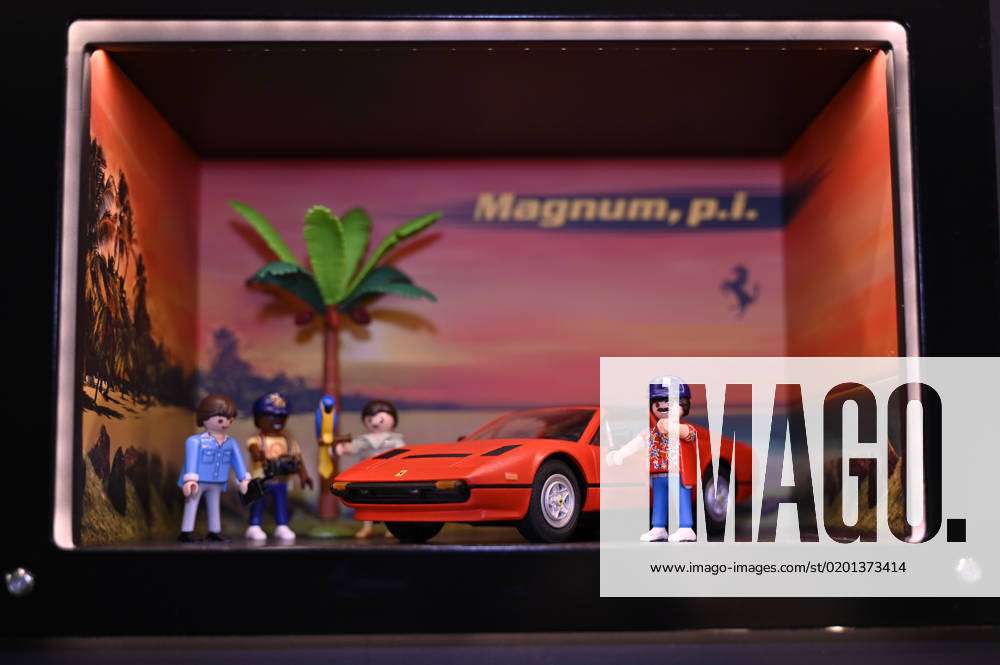 Magnum, P I by Playmobil at the press preview of the Nuremberg Toy Fair  2023 at the