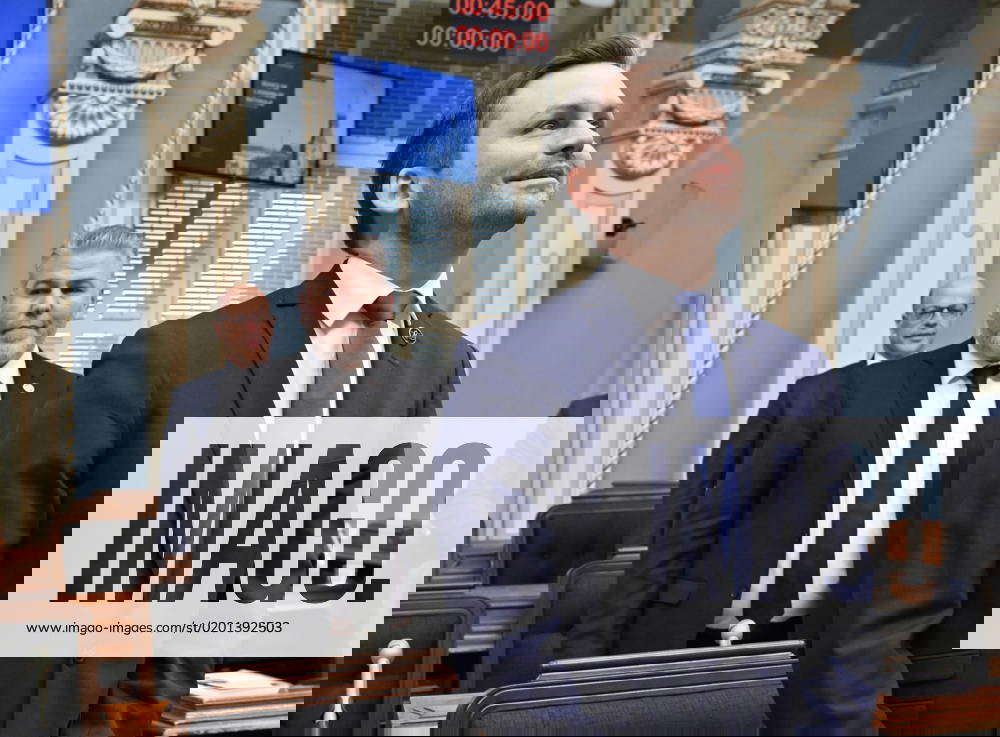 January 31, 2023, QUEBEC, PQ, Canada Parti Quebecois Leader Paul StPierre Plamondon is at his