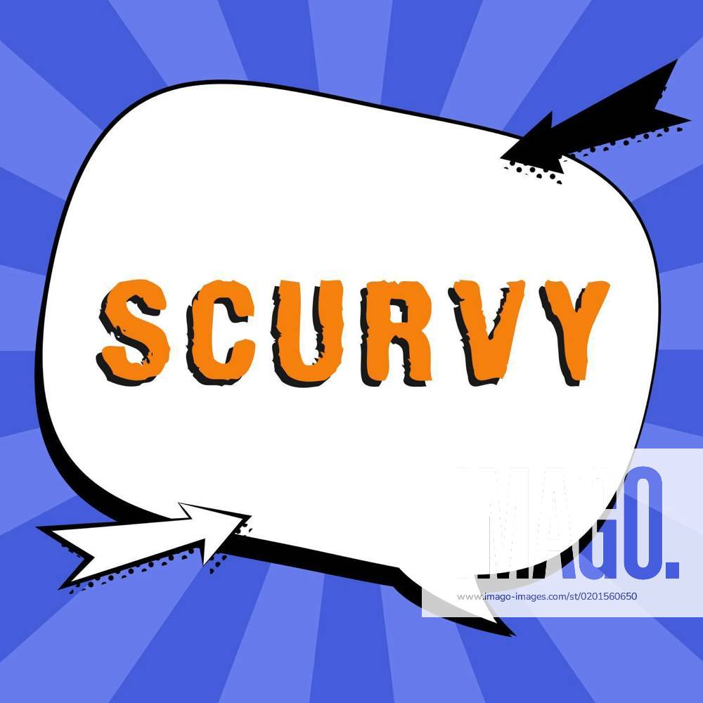 Conceptual Caption Scurvy Concept Meaning Disease Caused By A Lack Of 