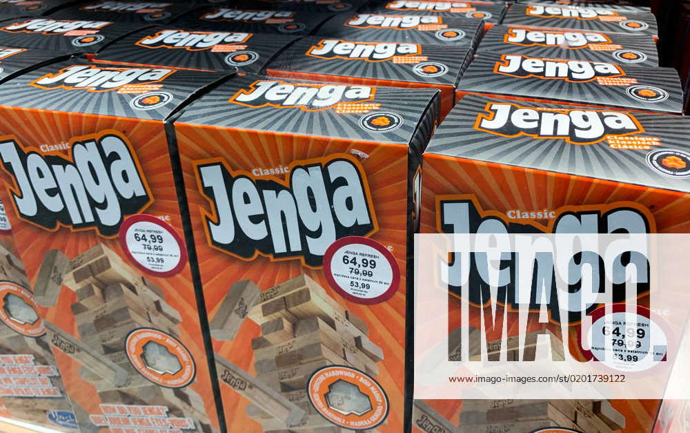 Architectural Game Packaging : Jenga Packaging