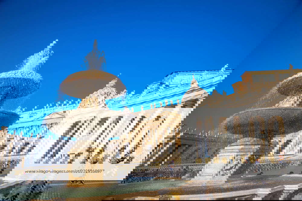 Cupola of Saint Peter Cathedral in Vatican ROME, VATICAN STATE AUGUST