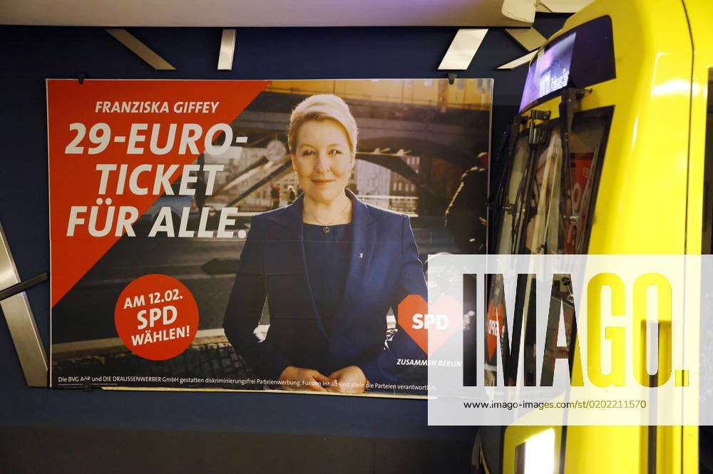 election-poster-of-the-spd-with-franziska-giffey-to-the-29-euro-ticket