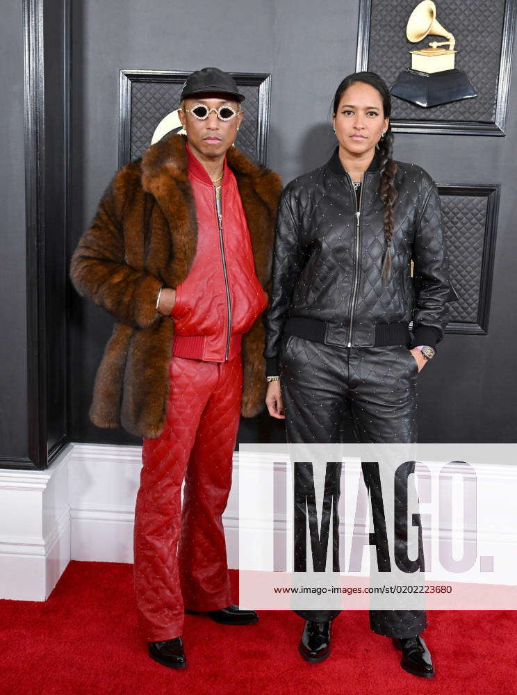 Los Angeles, United States. 05th Feb, 2023. Pharrell Williams and Helen  Lasichanh attend the 65th annual Grammy Awards at the Crypto.com Arena in  Los Angeles on Sunday, February 5, 2023. Photo by