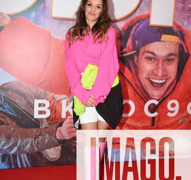 Moscow The Tv Host Olesya Seryogina At A Premiere Of The Adventure Comedy Be At Caro 11 October