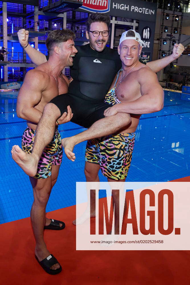 Tobi Wegener, Thomas Drechsel and Calvin Kleinen photo session for the