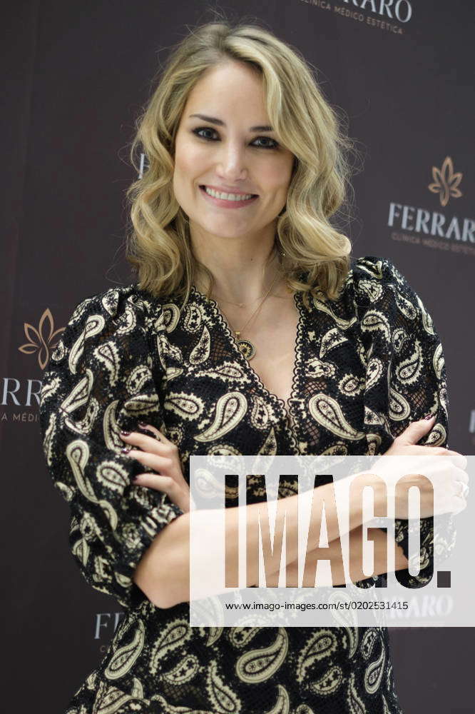 February 9, 2023, Madrid, Spain: Alba Carrillo inaugurates the Ferraro ...