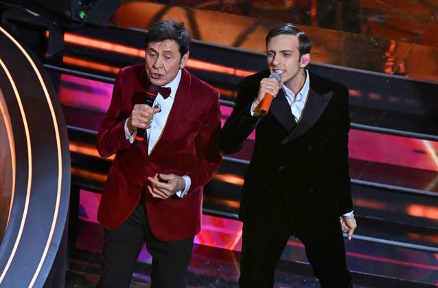 February 11, 2024, Sanremo: Italian singer and Sanremo Festival winner ...