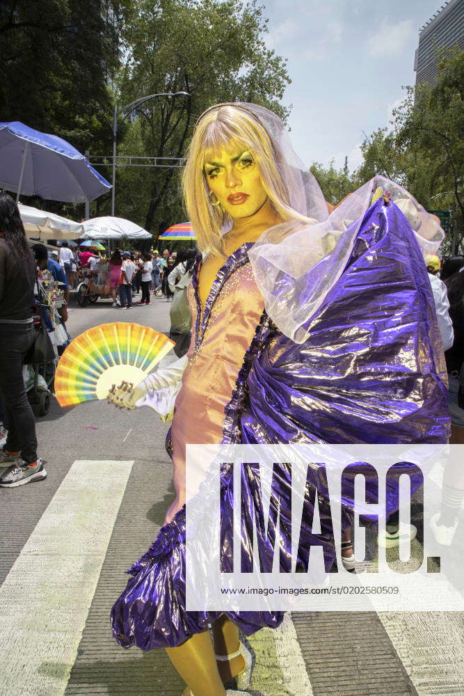 Mexico City 25th June 2022 The Annual Pride March Was Held After A   M 