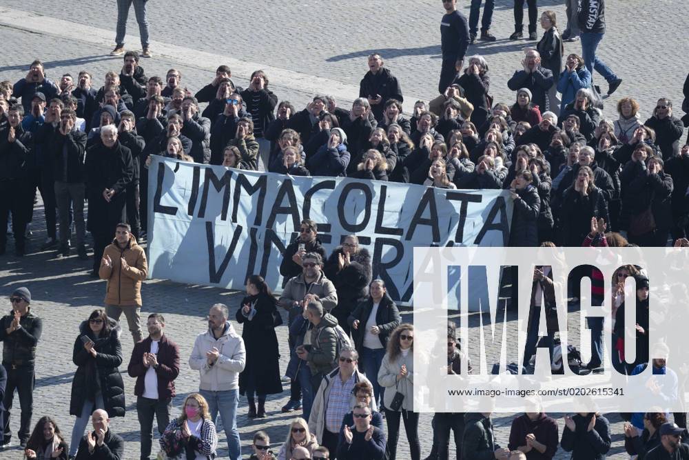 February 12, 2023, Vatican City: Pope Francis during his general