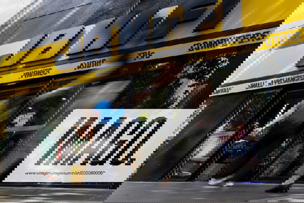 JB HIFI STOCK, JBHIs signs are seen outside a store on Elizabeth