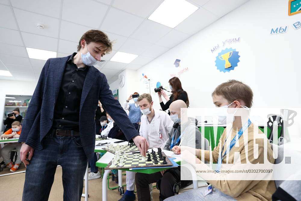 RUSSIA, MOSCOW - FEBRUARY 15, 2023: Russian chess grandmaster