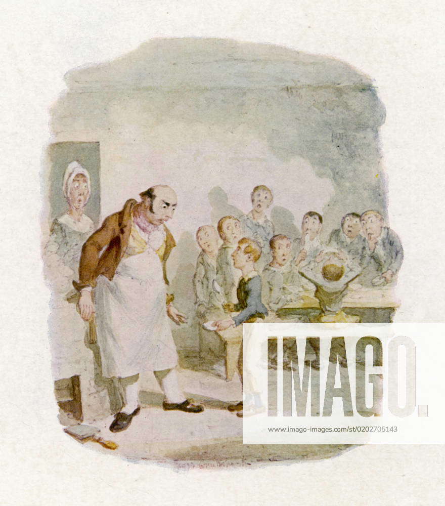 Oliver Twist asks for more Oliver in the workhouse dares to ask for