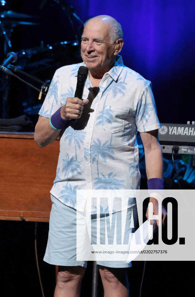 Jimmy Buffett & The Coral Reefer Band during the Second Wind Tour 2023 ...