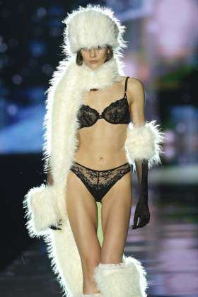 February 16, 2023, Madrid, Spain: A model walks the runway at the Andres  Sarda fashion show in
