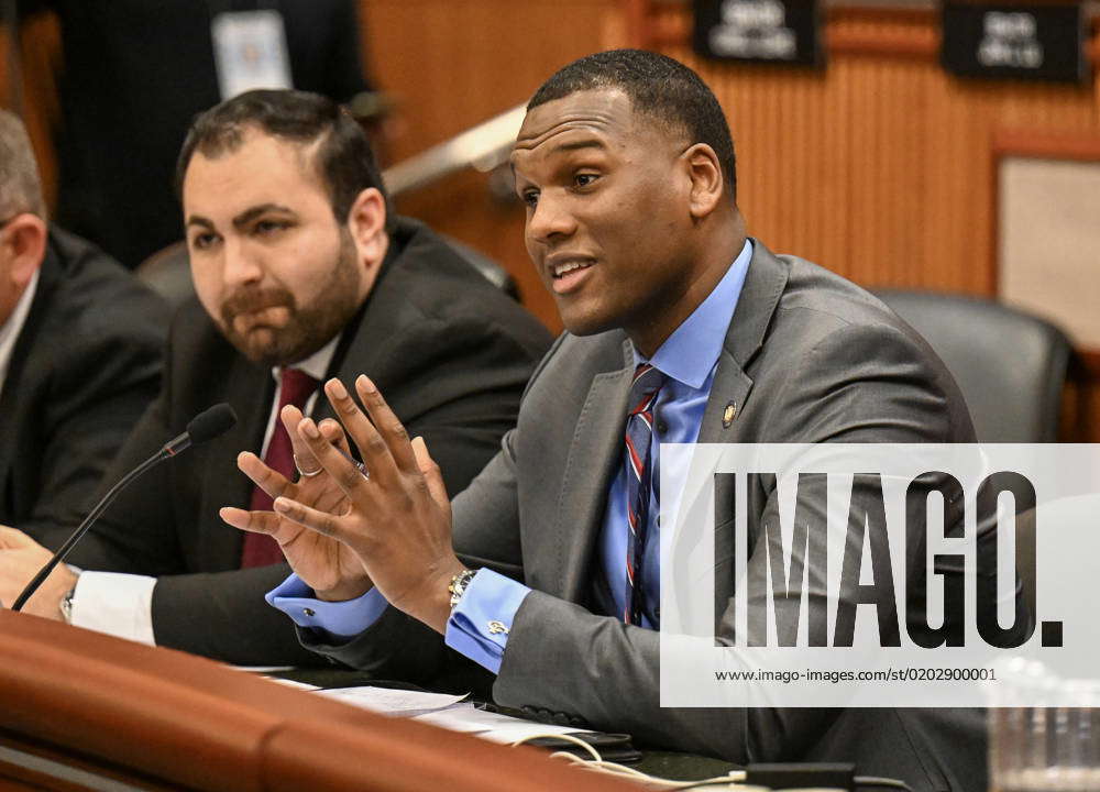 Albany, New York, USA: Assemblyman CHARLES FALL, D-Staten Island ...