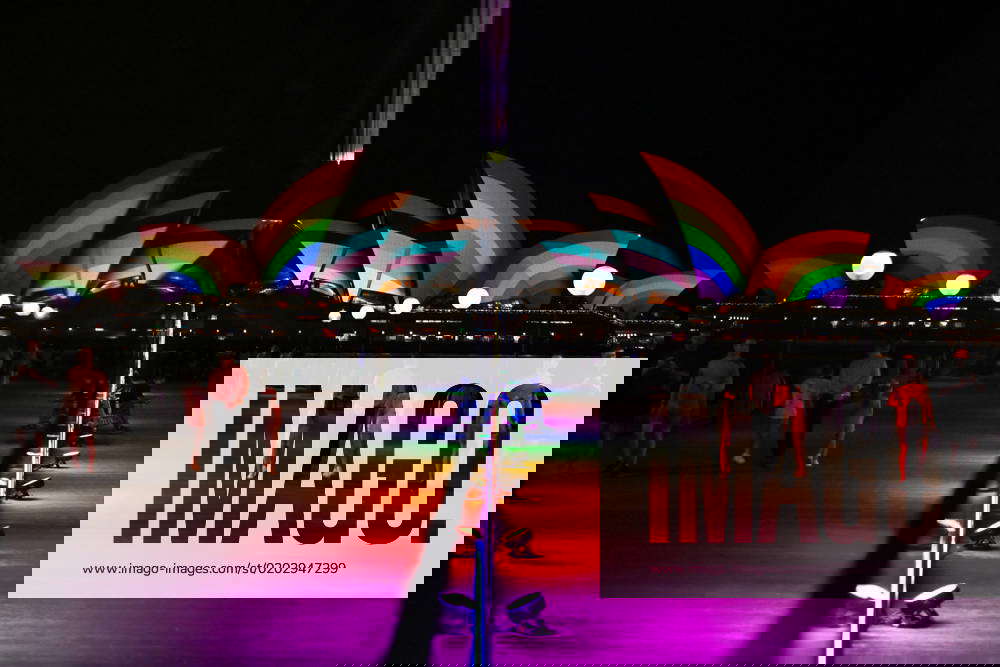 WORLDPRIDE SYDNEY OPERA HOUSE The Sydney Opera House Is Lit Up With 