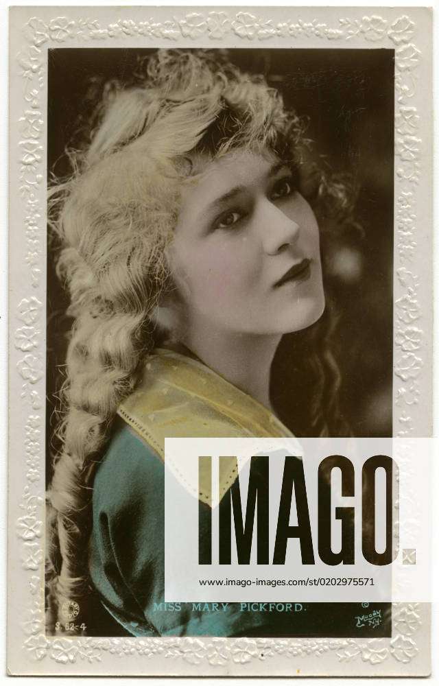 Mary Pickford Mary Pickford 1892 1979 Canadian American Film Actress Writer Director And