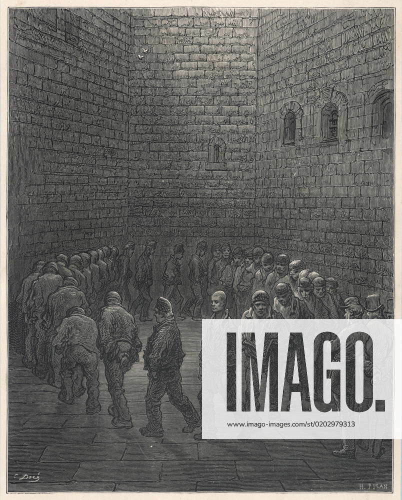 Prisoners in Newgate Prison Originally the principal west gate of ...