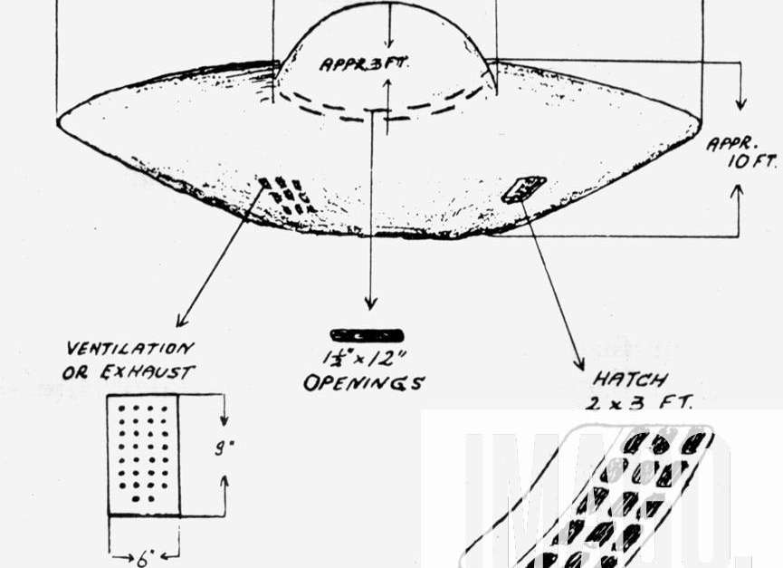 UFOS MICHALAK At Falcon Lake, Manitoba, Stephen Michalak, a Pole ...