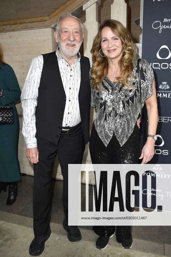 Dieter Hallervorden with wife Christiane Zander at the Berlin Opening ...