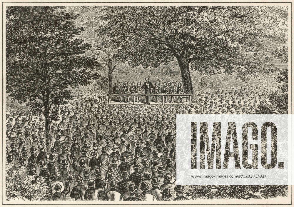 1ST REPUBLICAN CONVENT. The first Republican Convention Held Under the ...