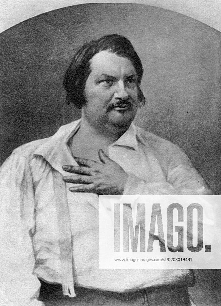 BALZAC PHOTO HONORE DE BALZAC French writer whose massive Comedie ...