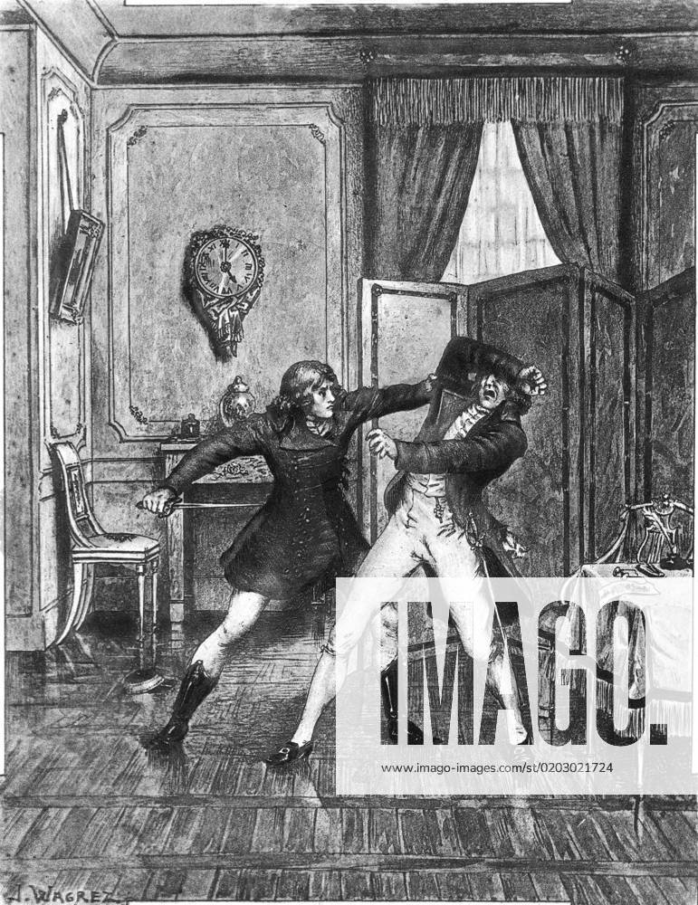 Kotzebue murdered by Karl Ludwig Sand The German dramatist, August von