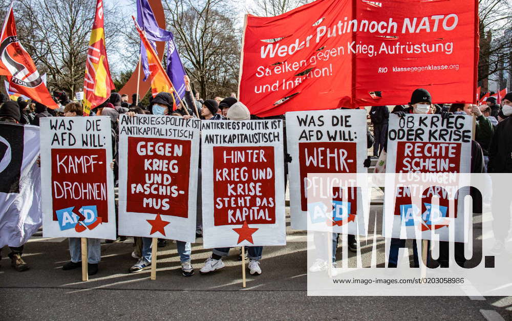 München: Antifa demonstriert gegen Compact und AfD-Kundgebung Am 18 ...