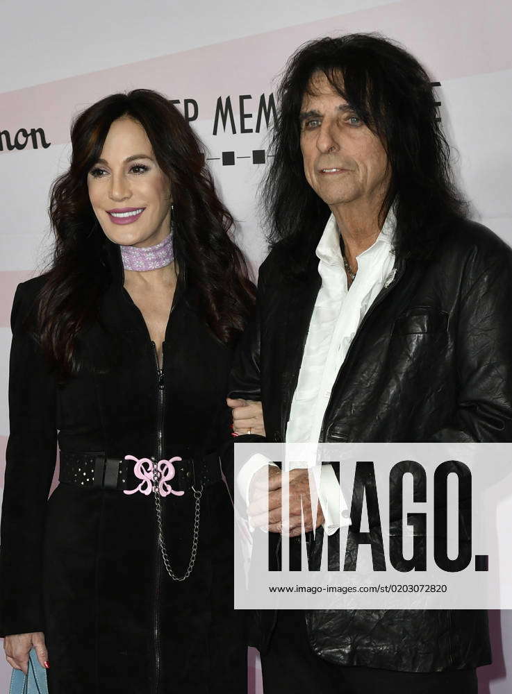 LAS VEGAS, NV - FEBRUARY 18: Sheryl Goddard and Alice Cooper at Keep ...