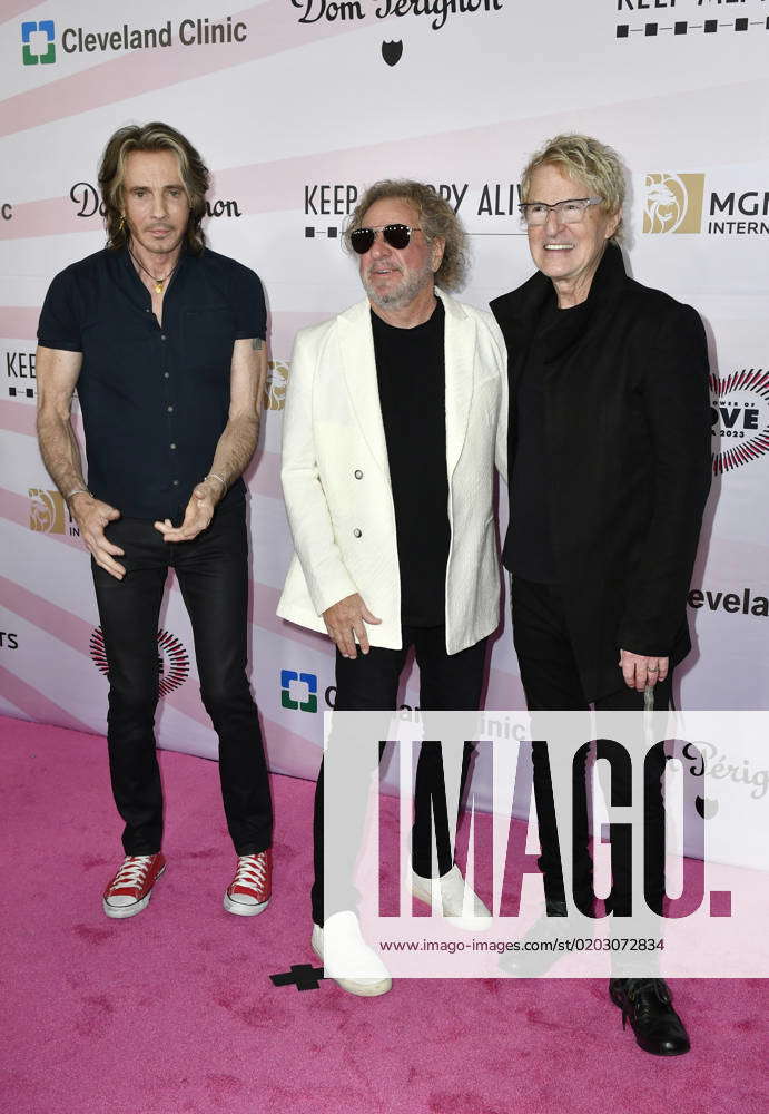 LAS VEGAS, NV - FEBRUARY 18: Rick Springfield, Sammy Hagar and Kevin ...