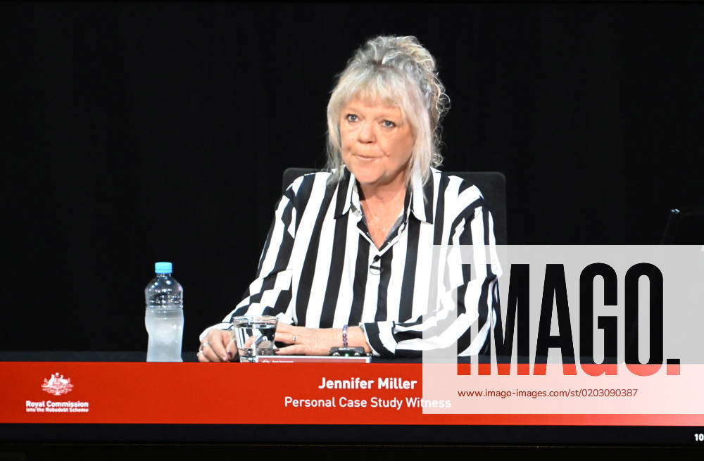 Royal Commission Robodebt Scheme Witness Jennifer Miller Is Seen Giving Evidence On A Screen In