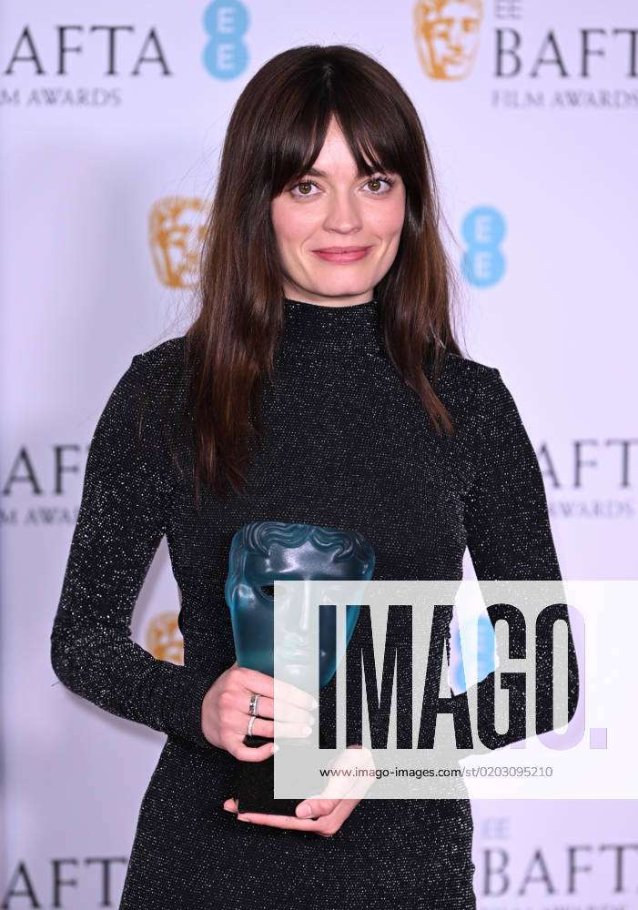 2023 EE BAFTA Film Awards London Emma Mackey wins EE Rising Star at
