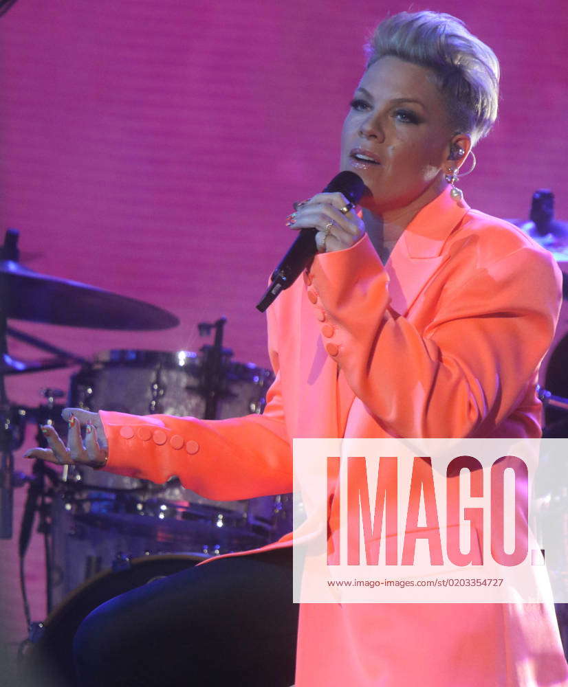 Pink on Today Show Concert Series to talk about new album Trustfall and