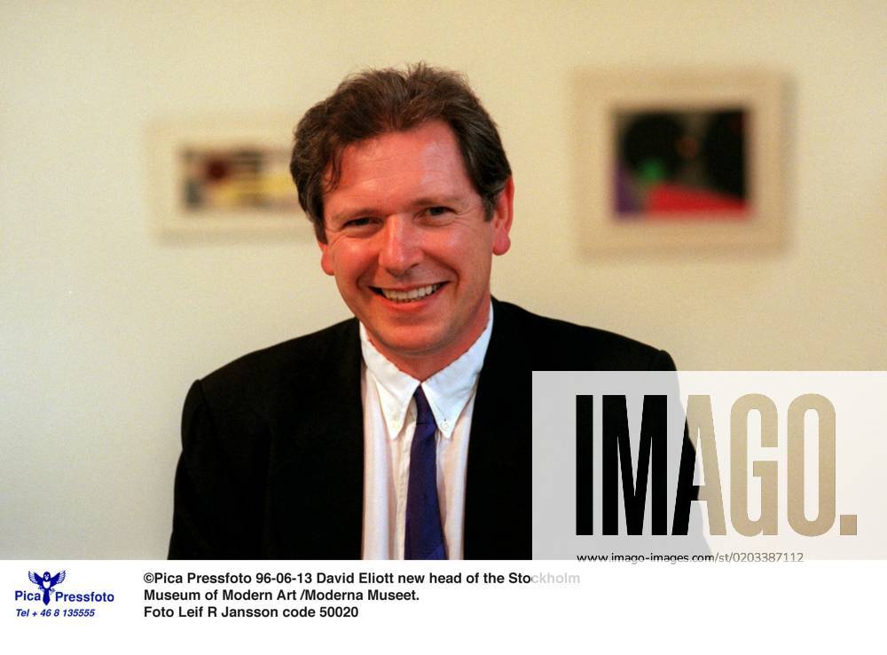 Pica Pressfoto 96 06 13 David Eliott new head of the Stockholm Museum ...