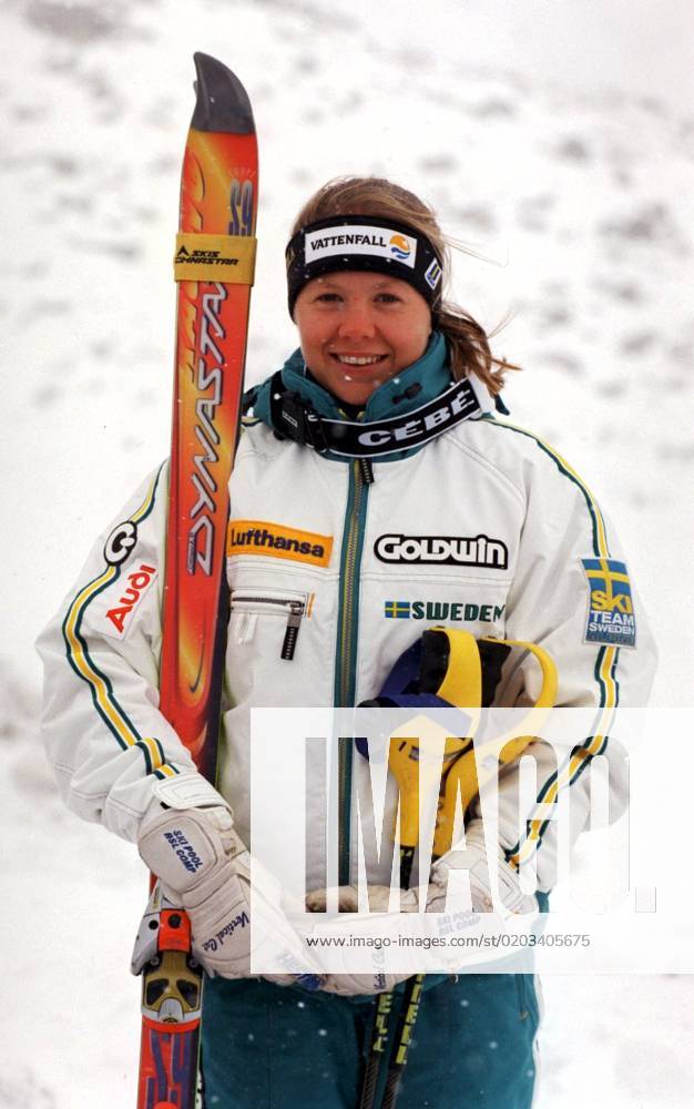 SCANPIX SWEDEN, 1997 10 14 Anna Ottosson, National Alpine Ski Team Here ...