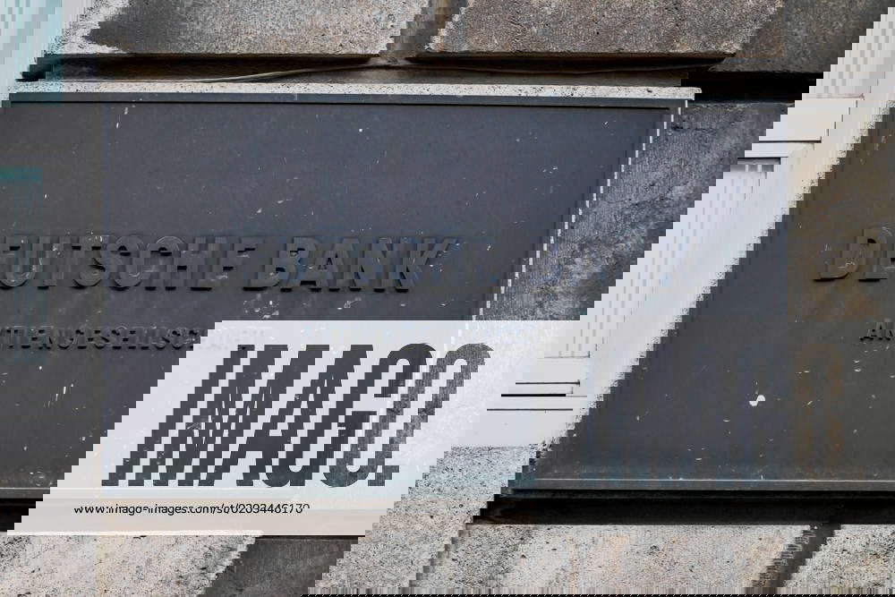 Logo Deutsche Bank Unternehmenslogo des Kreditinstitute Deutsche Bank