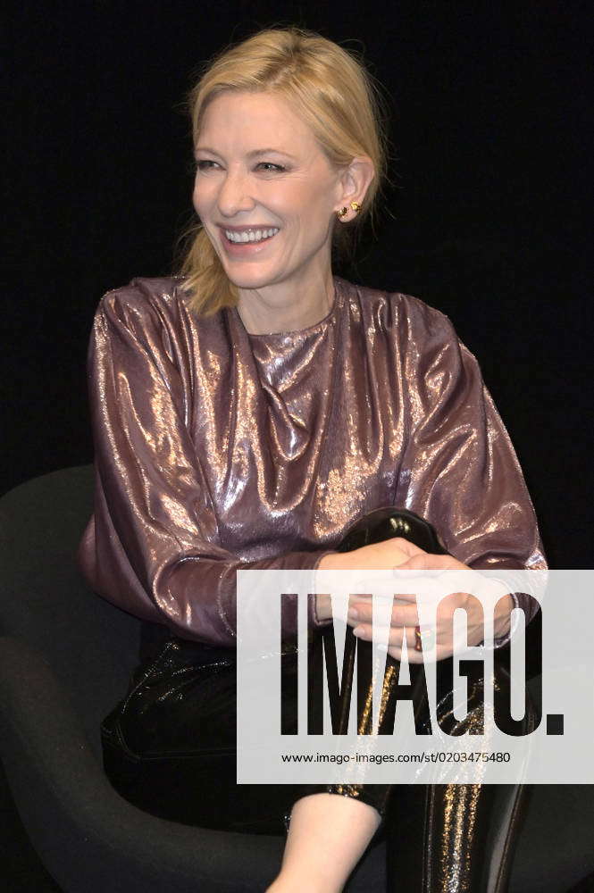 Cate Blanchett During A Panel Discussion With The Film Team Of Tar At ...