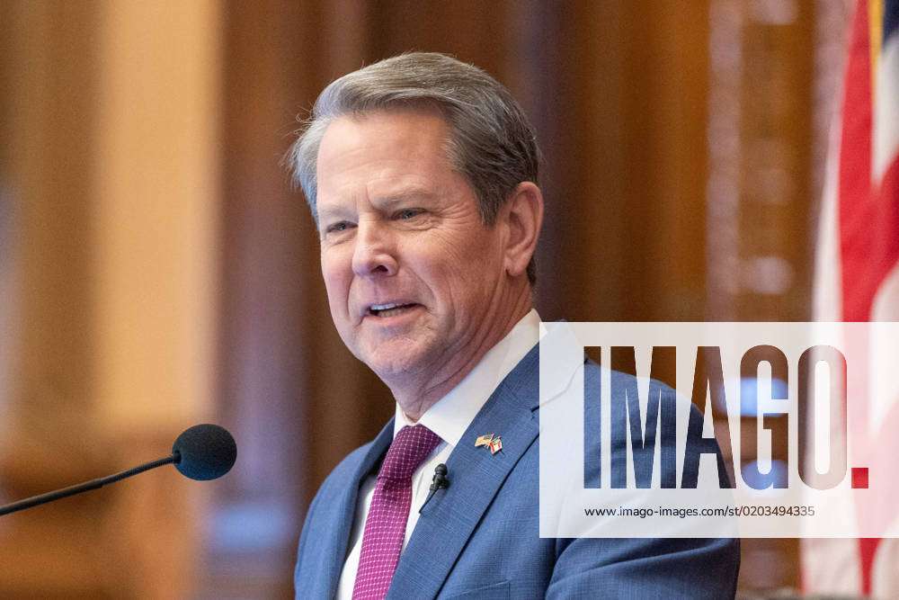 February 23 2023 Gov Brian Kemp Gives The State Of The State Speech 