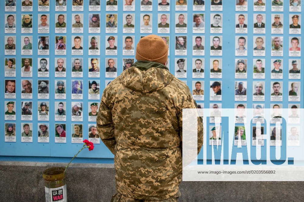 Memory Wall Of Fallen Defenders Of Ukraine In Russia-Ukrainian War In ...