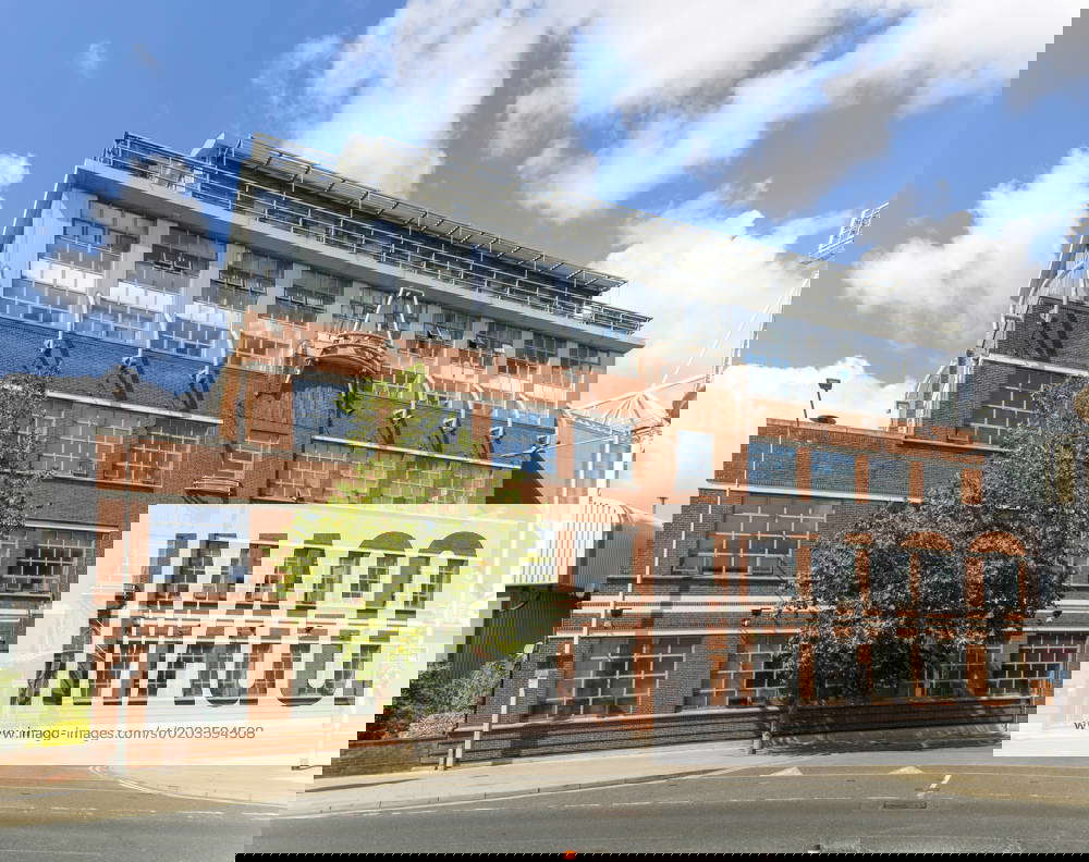 Converted Churchmans tobacco factory, Ipswich, Suffolk, England, UK